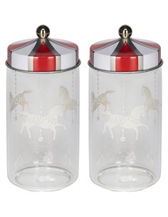 Alessi Circus contenitori per spezie set 2 pz. MW68S2