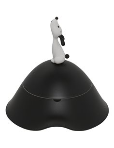 Alessi ciotola per cani Lula nero AMMI19 B