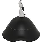 Alessi ciotola per cani Lula nero AMMI19 B