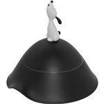 Alessi ciotola per cani Lula nero AMMI19 B
