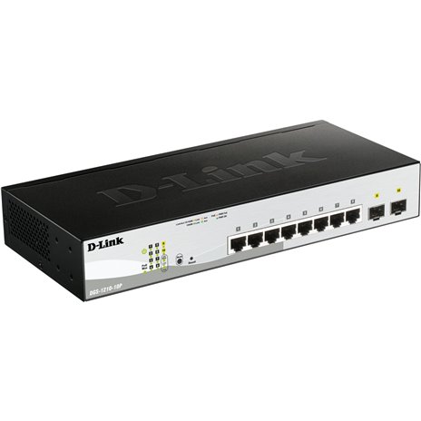 D-Link DGS-1210-10P/E 10-Port Layer2 PoE Smart Managed Gb ne.