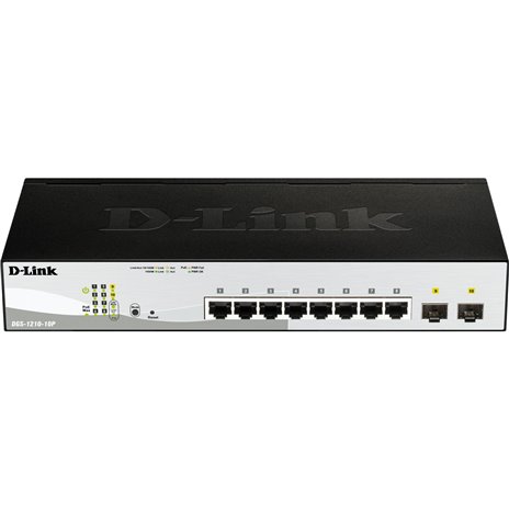 D-Link DGS-1210-10P/E 10-Port Layer2 PoE Smart Managed Gb ne.
