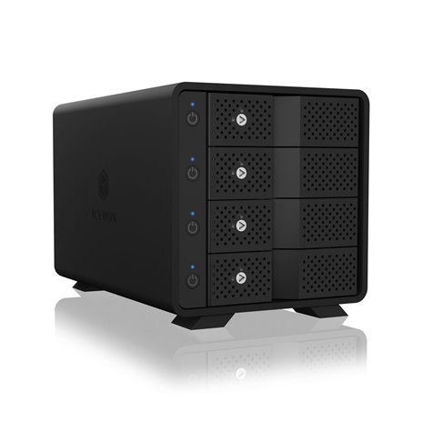 ICY BOX IB-3804-C31 4-fach SINGLE Gehäuse