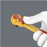 Wera 8007 B VDE Zyklop Knarre isoliert, mit Umschalthebel