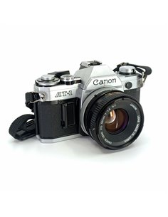 Canon AT-1 corpo + Canon FD 50/1,8 s.c.
