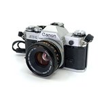Canon AT-1 corpo + Canon FD 50/1,8 s.c.
