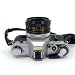 Canon AT-1 corpo + Canon FD 50/1,8 s.c.