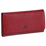 Zwilling Premium snap fastener leather case, red, 5 pcs.