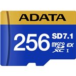 ADATA CARD microSDXC EXPR. 256GB PCIe U3 C10 V30 RW:800MBs/700MBs