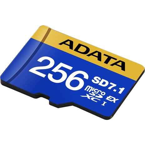 ADATA CARD microSDXC EXPR. 256GB PCIe U3 C10 V30 RW:800MBs/700MBs