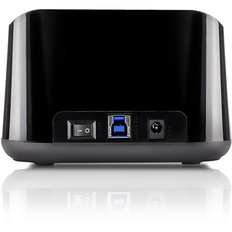 FANTEC DS-X1U3-Glanz USB 3.2 Gen 1 Docking Station