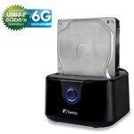 FANTEC DS-X1U3-Glanz USB 3.2 Gen 1 Docking Station