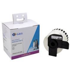 G&G Endlos-Et. 62mm x 30,48m sw- komp. m. Brother DK-22205