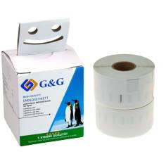 G&G etichette 36mm x 89mm ne-bi. comp. c. Dymo 99012/ s0722400