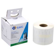 G&G etichette 54mm x 101mm ne-bi comp. c. Dymo S0722430/ 99014