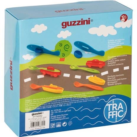 Guzzini TRAFFIC set posatine 3pz colori assortiti