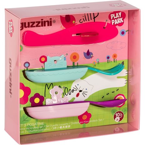 Guzzini PLAYPARK set posatine 3 pz. colori assortiti