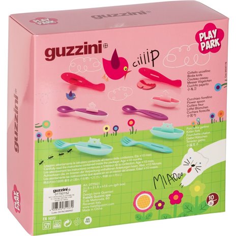 Guzzini PLAYPARK set posatine 3 pz. colori assortiti