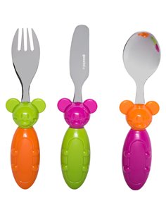 Guzzini TIP TOP TAP set posatine 3 pz. con custodia colori ass.