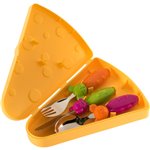 Guzzini TIP TOP TAP set posatine 3 pz. con custodia colori ass.