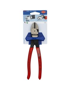 KNIPEX Kraft-Seitenschneider 200 mm, Kunststoff überzogen