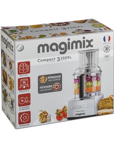 Magimix Compact C.S. 3200 XL crom. opaco