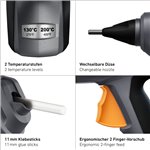 Steinel MobileGlue 3011 pistola colla a caldo a batteria