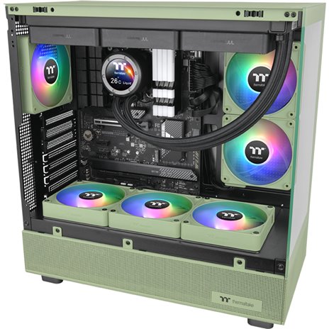 Thermaltake CT120 EX Reverse Fan Matcha Green 3 Pack ARGB Sync