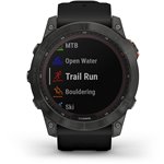 Garmin fenix 7X Solar nero/grigio ardesia