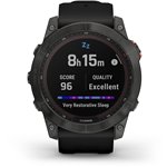 Garmin fenix 7X Solar nero/grigio ardesia