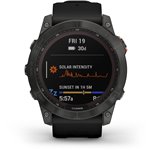 Garmin fenix 7X Solar nero/grigio ardesia