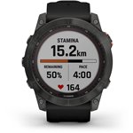 Garmin fenix 7X Solar nero/grigio ardesia