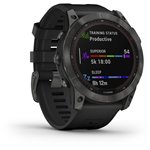 Garmin fenix 7X Solar nero/grigio ardesia