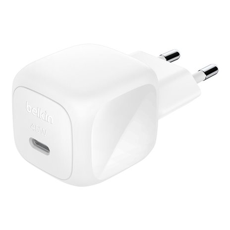 Belkin BOOST Charge USB-C 45W PD PPS+USB-C cav.bi WCA013kq1MWH-B6