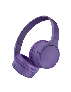Belkin Soundform Mini BT On-Ear cuffie b.USB-C lila AUD002hqPUV3