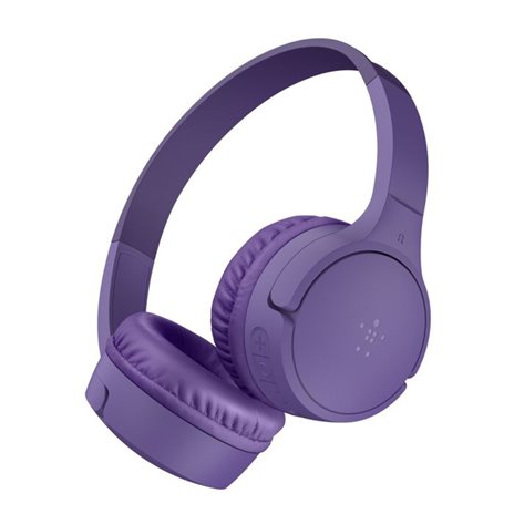 Belkin Soundform Mini BT On-Ear cuffie b.USB-C lila AUD002hqPUV3