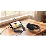 Belkin Gaming On-Ear Kopfhörer für Kinder mit Kabel  ENA011hqBK