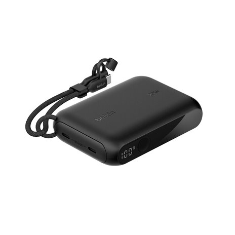 Belkin Powerbank 10.000mAh schw. Display PD 20W USB-C BPB027hqBK