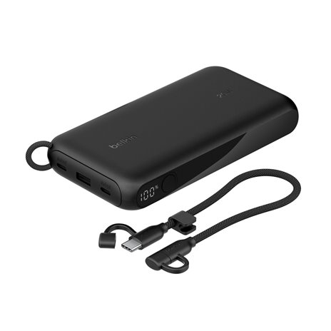 Belkin Powerbank 20.000mAh schw. Display PD 20W USB-C BPB028hqBK