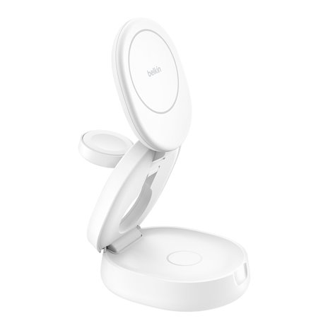 Belkin Boost Charge klappb. mag. 3-in-1 Lades. Qi2 ws. WIZ034kqWH