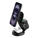 Belkin Boost Charge klappb. mag. 3-in-1 Lades. Qi2 sw. WIZ034kqBK