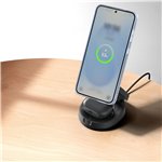 Belkin Boost Charge verstellbare mag.2-in-1 Ld.Qi2 sw. WIZ035kqBK