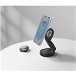 Belkin Boost Charge verstellbare mag.2-in-1 Ld.Qi2 sw. WIZ035kqBK