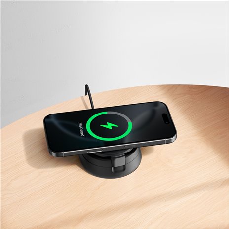 Belkin Boost Charge verstellbare mag.2-in-1 Ld.Qi2 sw. WIZ035kqBK