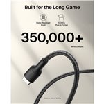 Belkin USB-C/USB-C Gaming Kabel 2m gefl. Switch 2   ENA008hq2MBK