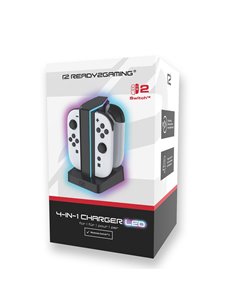 ready2gaming Nintendo Switch 2 4 in 1 Charger LED