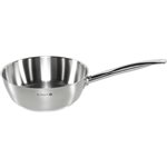 De Buyer PRIM APPETY padella per saltare, acciaio inox 24cm