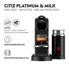 Nespresso XN 630D CitiZ Platinum & milk Coffee Machine   by Krups 2