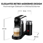 Nespresso XN 630D CitiZ Platinum & milk Coffee Machine   by Krups