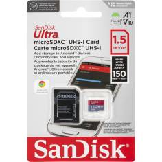 SanDisk Ultra microSDXC A1 1,5TB 150MB/s Adapt.SDSQUAC-1T50-GN6MA